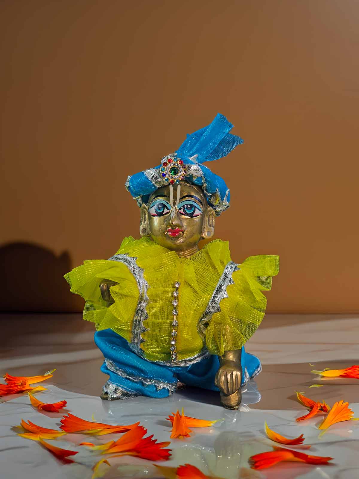 11 mini combo dresses laddu gopal thakurji kanha ji bal om poshak mathura online best Janmashtami for dress