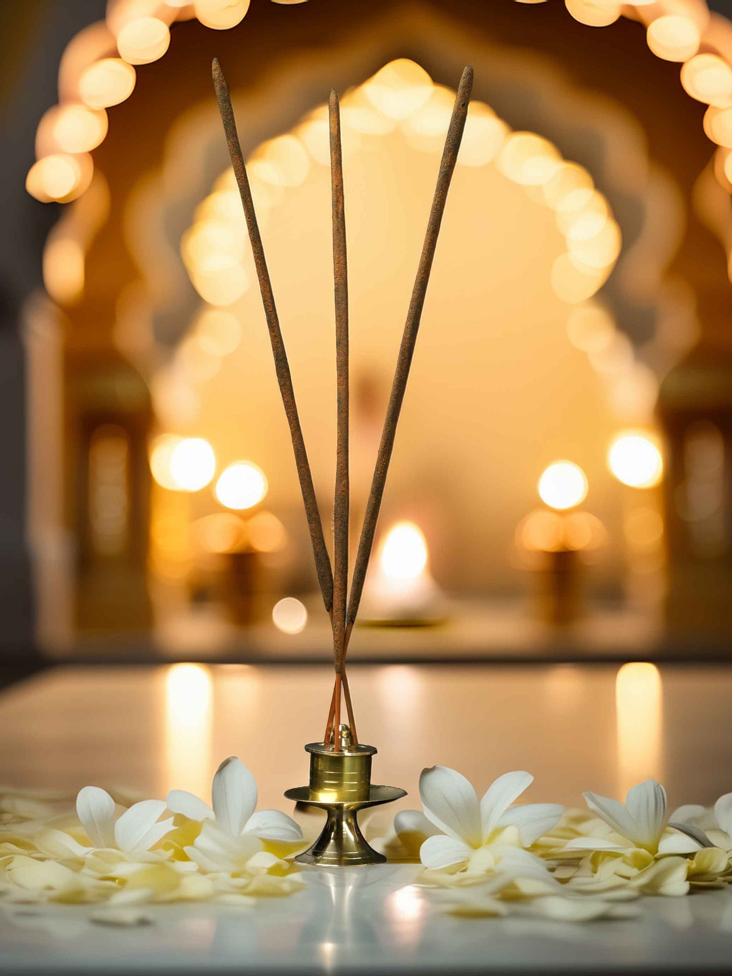 Suvarna Brass Incense Stick Stand | Agar Batti Stand