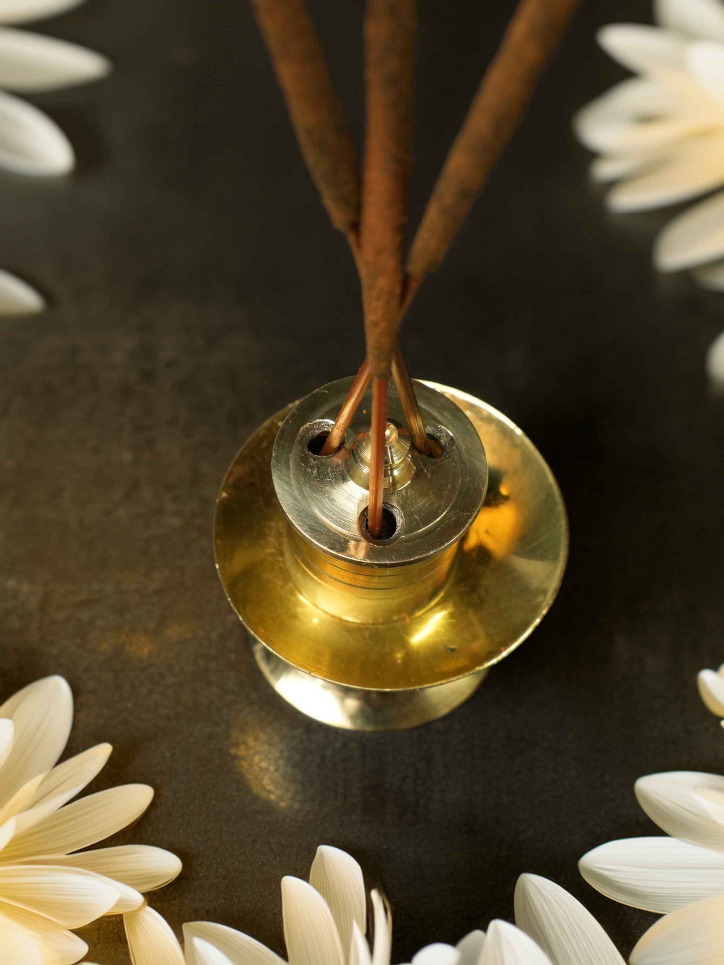 Suvarna Brass Incense Stick Stand | Agar Batti Stand