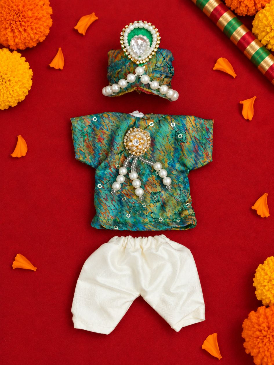 best Mathura wholesale manufacturer Laddu Gopal Dresses Online in India Winter Dress for Poshak Thakurji Kanha Ji Accessories Dhoti Kurta Set Pajama Aasan Janmashtami Special Summer Shringar Fancy Jacket Premium Festival Bistar Combo om poshak kanha thakurji bal lala lalla ladoo