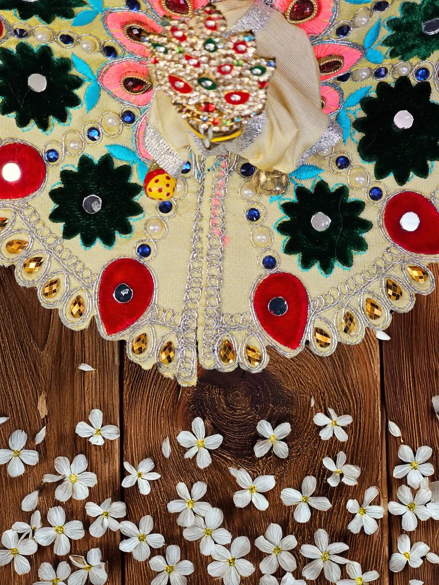 Blossom Royale yellow laddu gopal bal gopal thakur ji kanha poshak dress