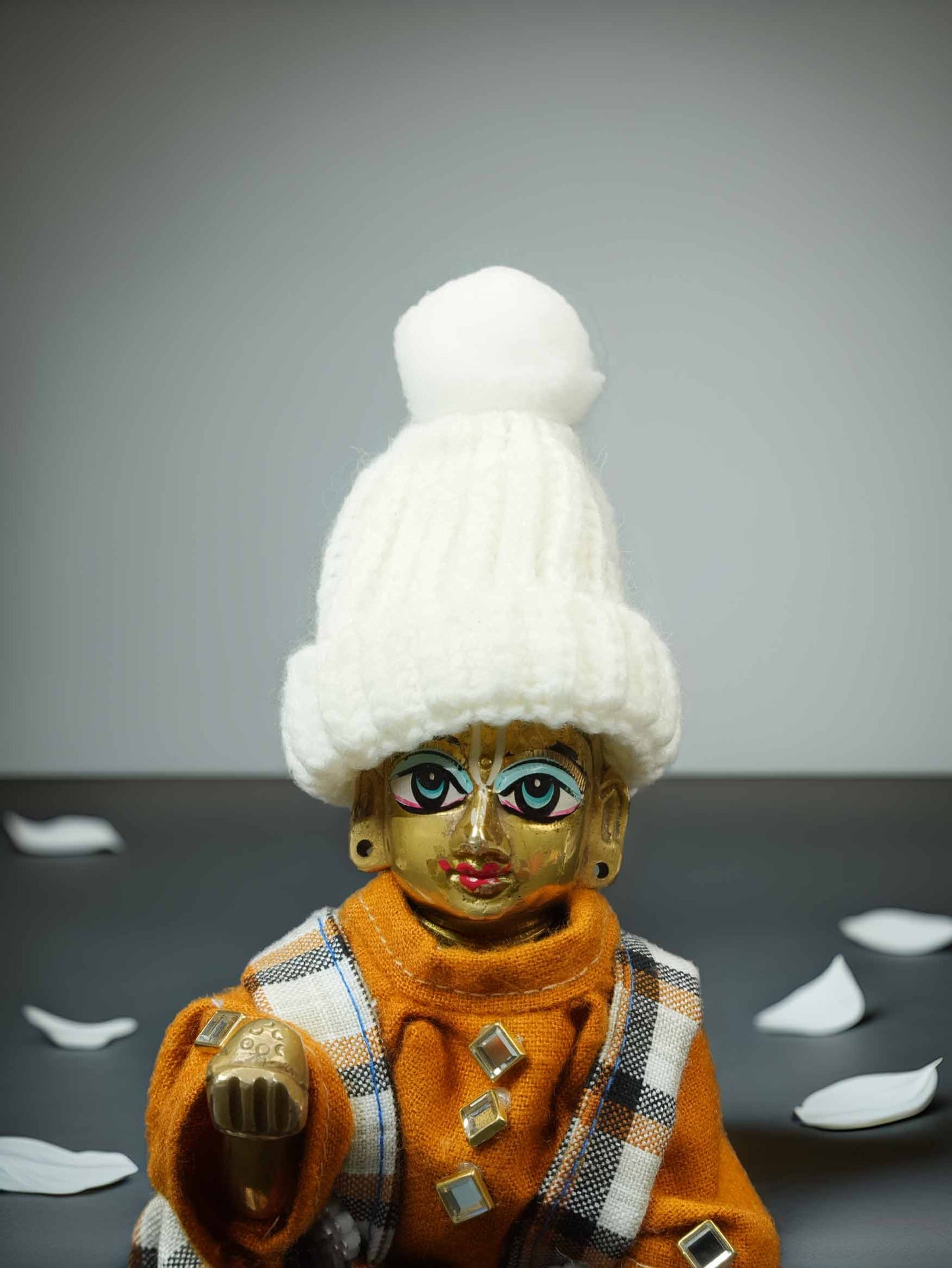 Gopal cap white wedding winter sherwani Diwali Janmashtami dress ladoo dresses laddu gopal dress thakurji kanha ji bal om poshak mathura online best mandir wholesaler manufacturer