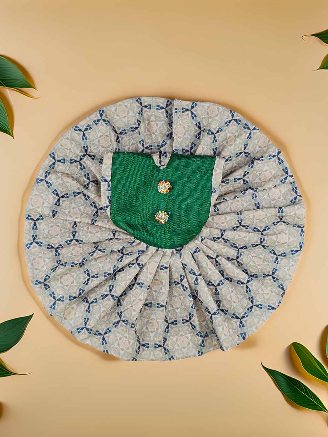 Hari vatika dress poshak dresses laddu gopal thakurji kanha ji bal om poshak mathura online best