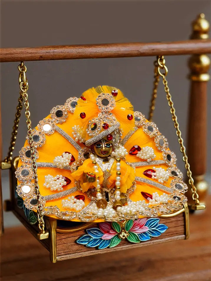 Suryakant Rajvilas Heavy Poshak Dress For Thakurji