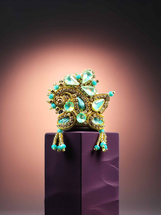 Panchami Shringar dress laddu gopal thakurji kanha ji bal om poshak mathura online best Janmashtami