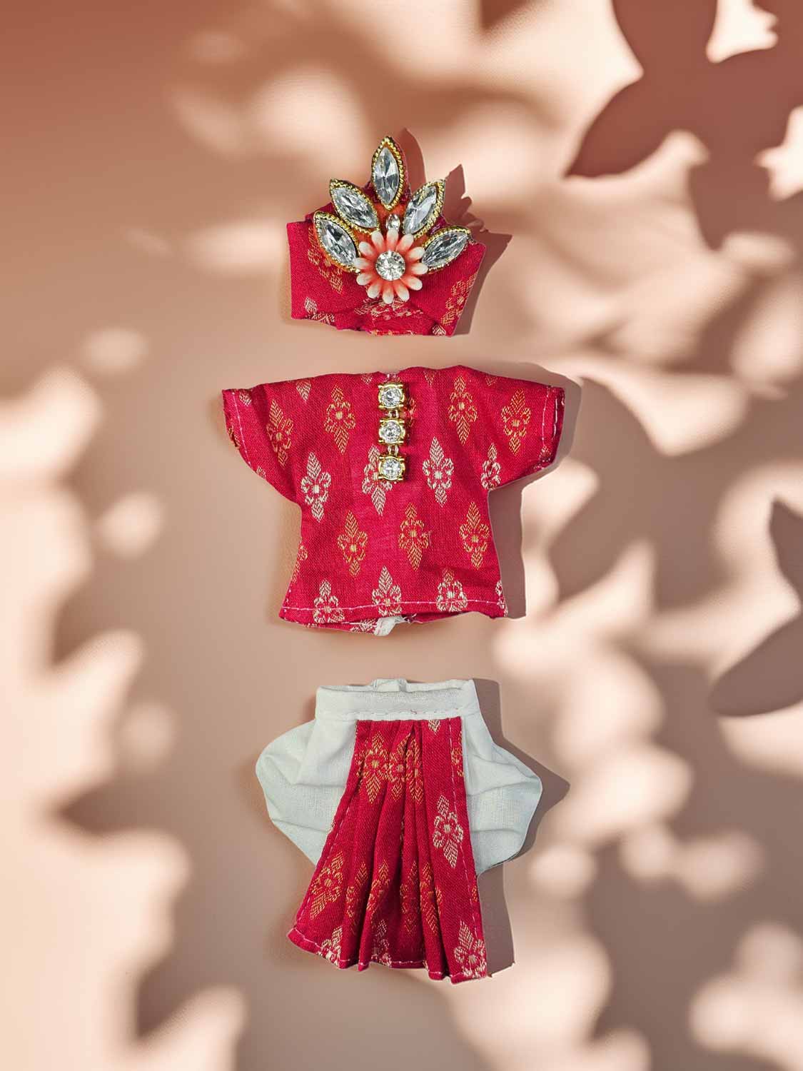 Rajvansh Dhoti kurta dress laddu gopal thakurji kanha ji bal om poshak mathura online best
