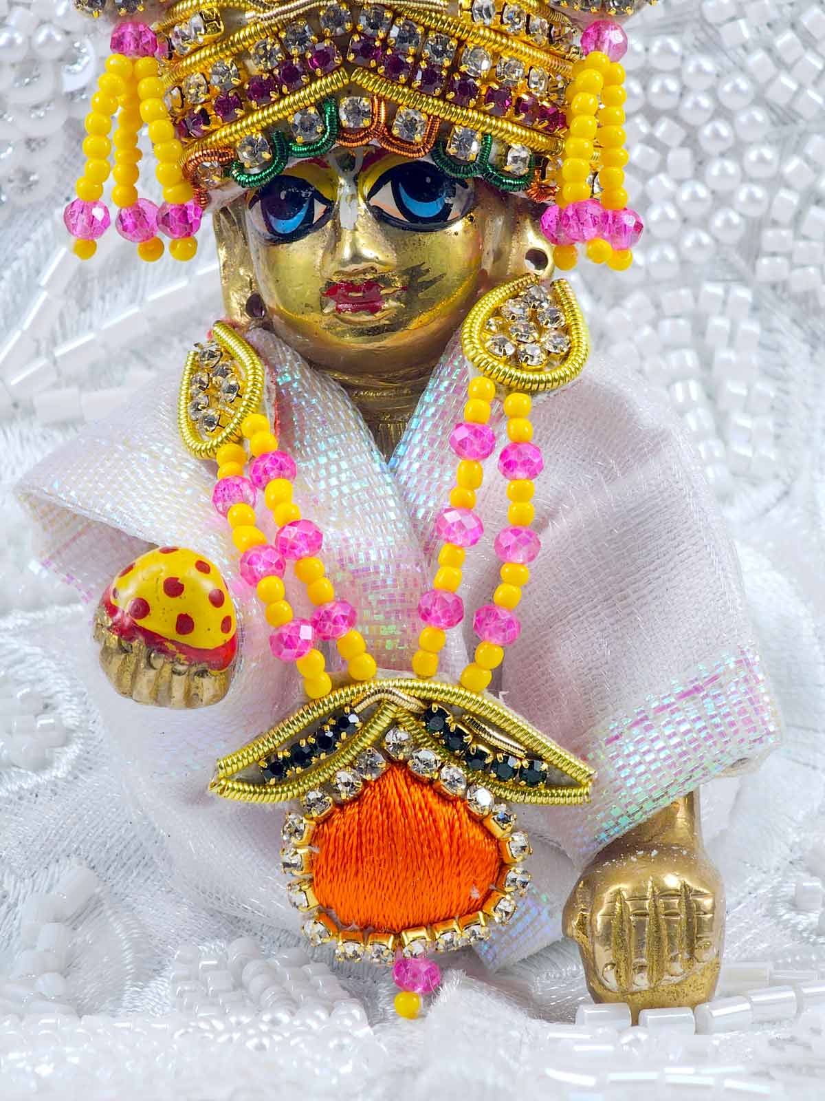 Shashthi dresses laddu gopal thakurji kanha ji bal om poshak mathura online best Janmashtami