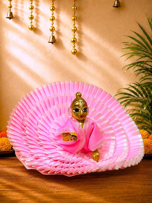 Vritika lp Laddu Gopal Dresses Online in India Winter Dress for Poshak Thakurji Kanha Ji Accessories Dhoti Kurta Set Pajama Aasan Janmashtami Special Summer Shringar Fancy Jacket Premium Festival Bistar Combo om poshak kanha thakurji bal lala lalla ladoo