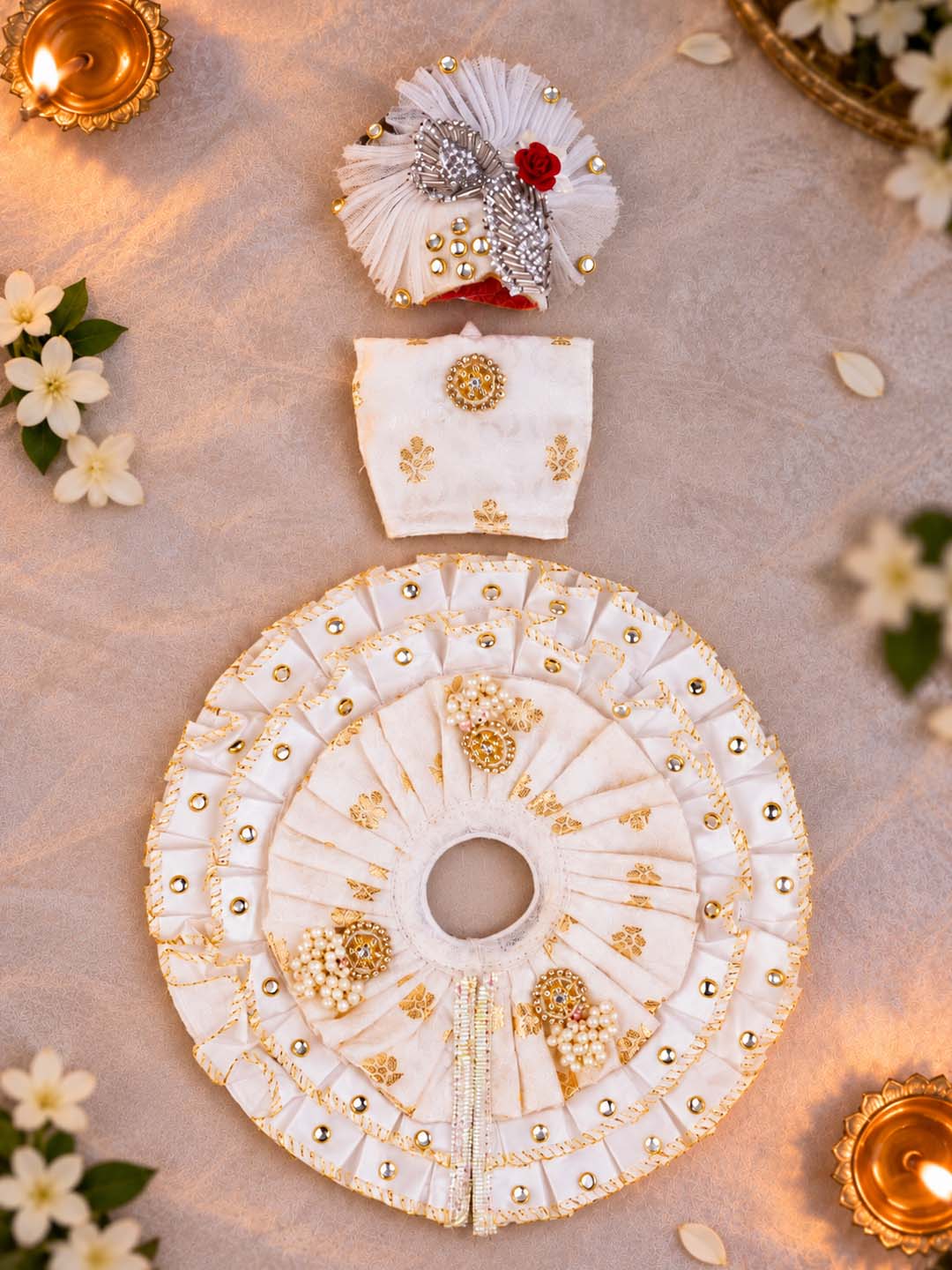 best Mathura wholesale manufacturer Laddu Gopal Dresses Online in India Winter Dress for Poshak Thakurji Kanha Ji Accessories Dhoti Kurta Set Pajama Aasan Janmashtami Special Summer Shringar Fancy Jacket Premium Festival Bistar Combo om poshak kanha thakurji bal lala lalla ladoo sharad purnima