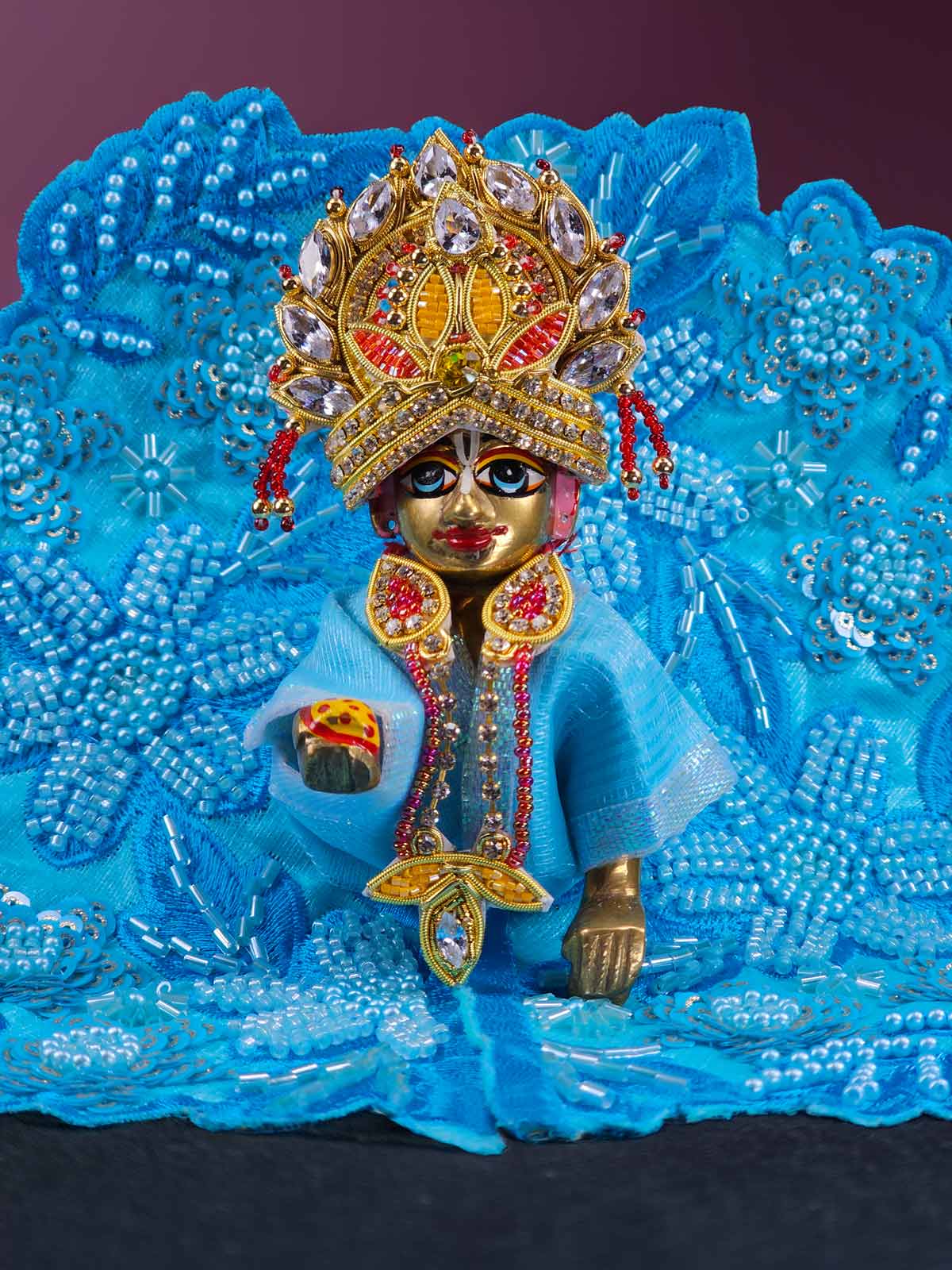 anant shringar dresses laddu gopal thakurji kanha ji bal om poshak mathura online best Janmashtami