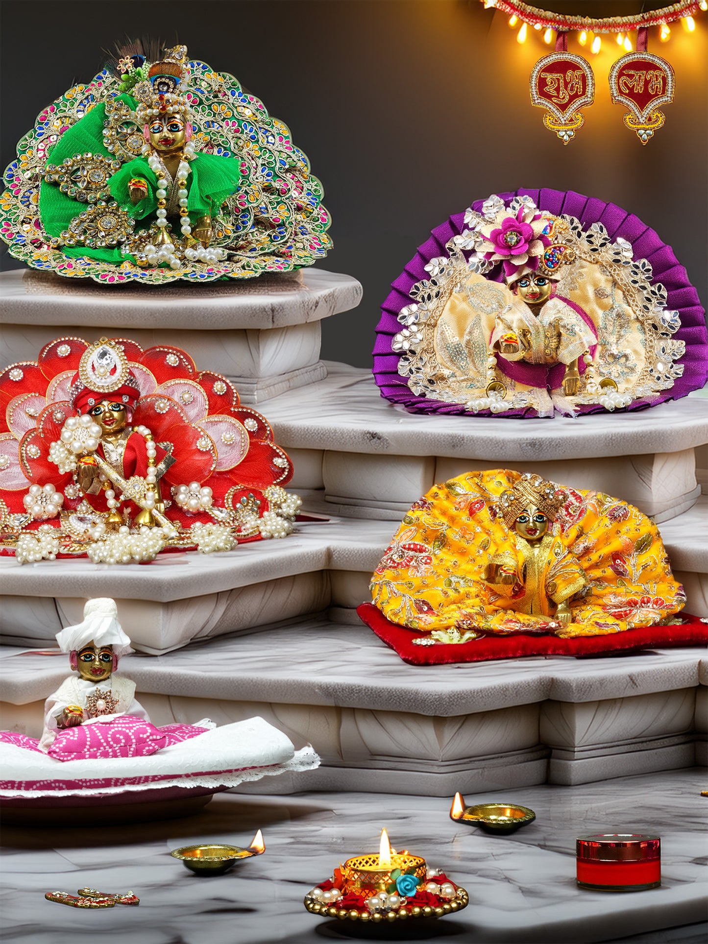 Aaradhya Panch-Divas Diwali Special Hamper For Laddu Gopal Ji