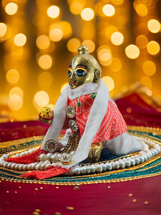 bandhani braj kurta pajama dress ladoo dresses laddu gopal thakurji kanha ji bal om poshak mathura online best