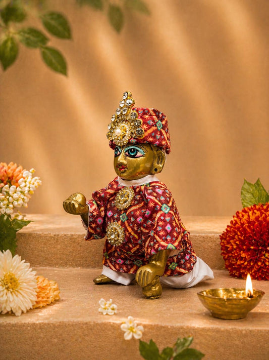 bhaktpriya Laddu Gopal Dresses Online in India Winter Dress for Poshak Thakurji Kanha Ji Accessories Dhoti Kurta Set Pajama Aasan Janmashtami Special Summer Shringar Fancy Jacket Premium Festival Bistar Combo om poshak kanha thakurji bal lala lalla ladoo