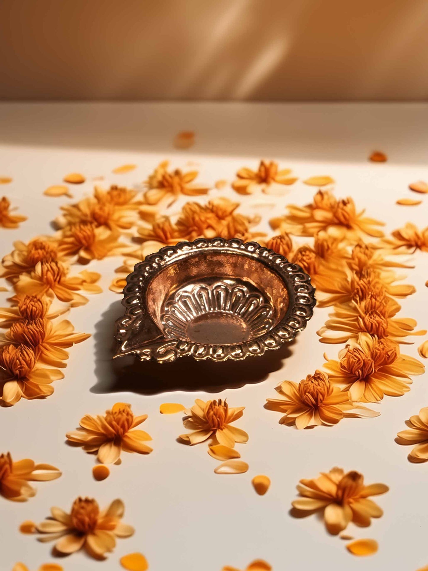 copper brass diya dresses laddu gopal dress thakurji kanha ji bal om poshak mathura online best diwali pooja mandir