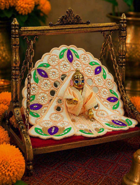 darpan fancy pe addu Gopal Dresses Online in India Winter Dress for Poshak Thakurji Kanha Ji Accessories Dhoti Kurta Set Pajama Aasan Janmashtami Special Summer Shringar Fancy Jacket Premium Festival Bistar Combo om poshak kanha thakurji bal lala lalla ladoo