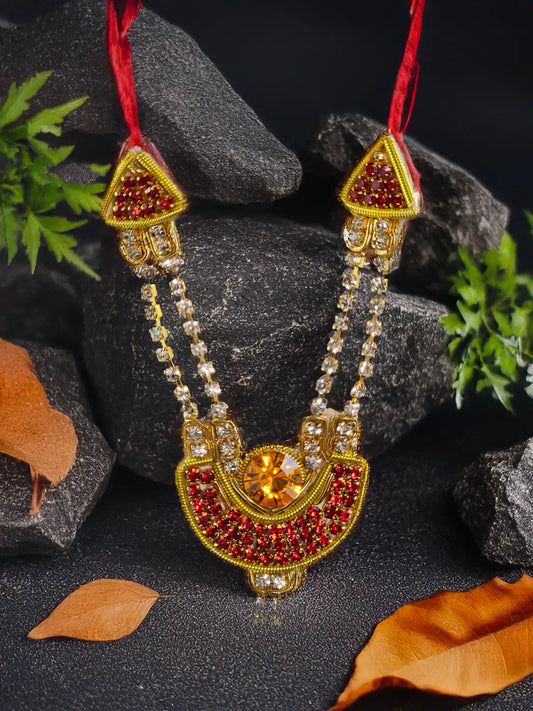 ethernal mala shringar laddu gopal thakurji kanha ji bal om poshak mathura online best
