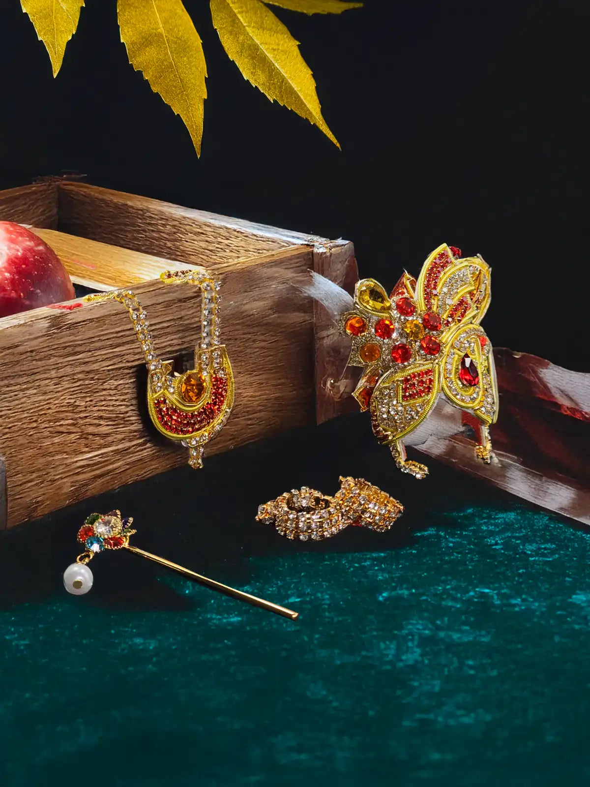ethernal shringar shringar laddu gopal thakurji kanha ji bal om poshak mathura online best