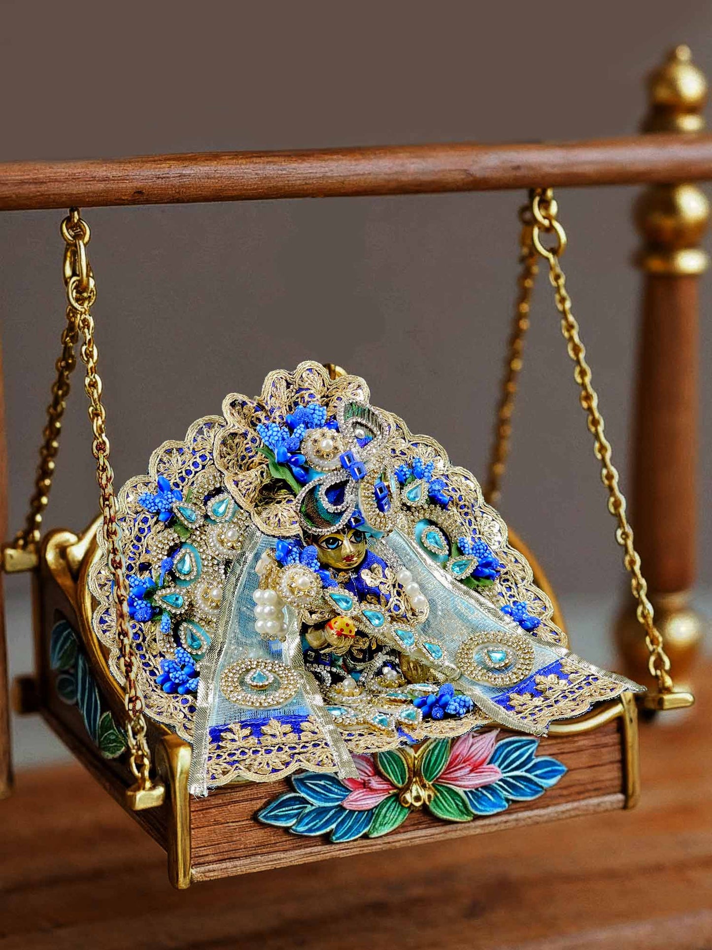 Neel Janmotsav Bhavya Laddu Gopal Poshak