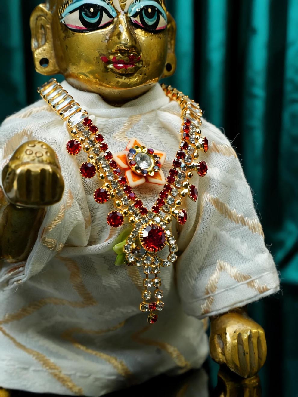 Laddu Gopal Dresses Online in India Winter Dress for Poshak Thakurji Kanha Ji Accessories Dhoti Kurta Set Pajama Aasan Janmashtami Special Summer Shringar Fancy Jacket Premium Festival Bistar Combo om poshak kanha thakurji bal lala lalla ladoo