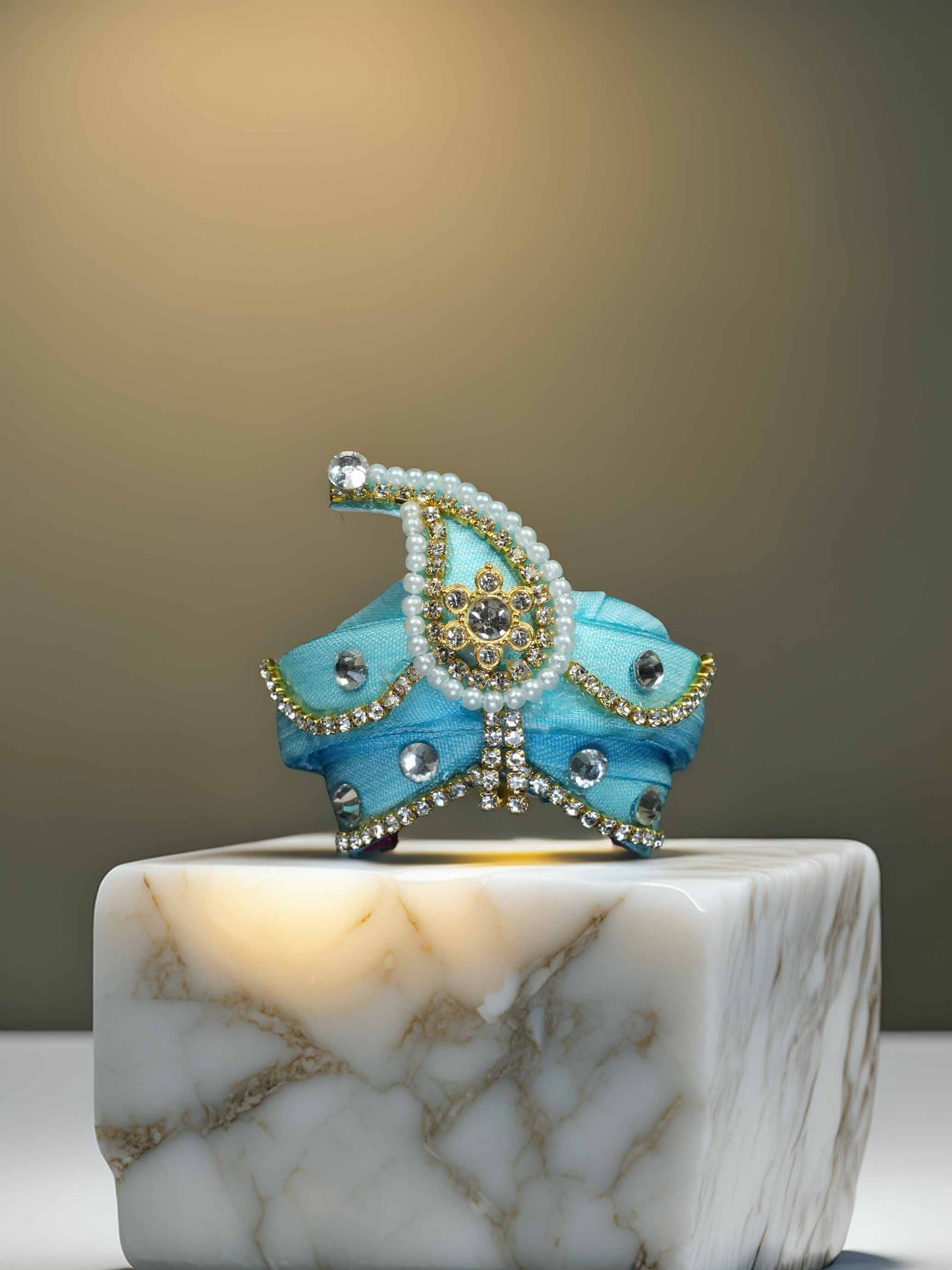 maratha pagdi blue shringar dress ladoo dresses laddu gopal dress thakurji kanha ji bal om poshak mathura online best