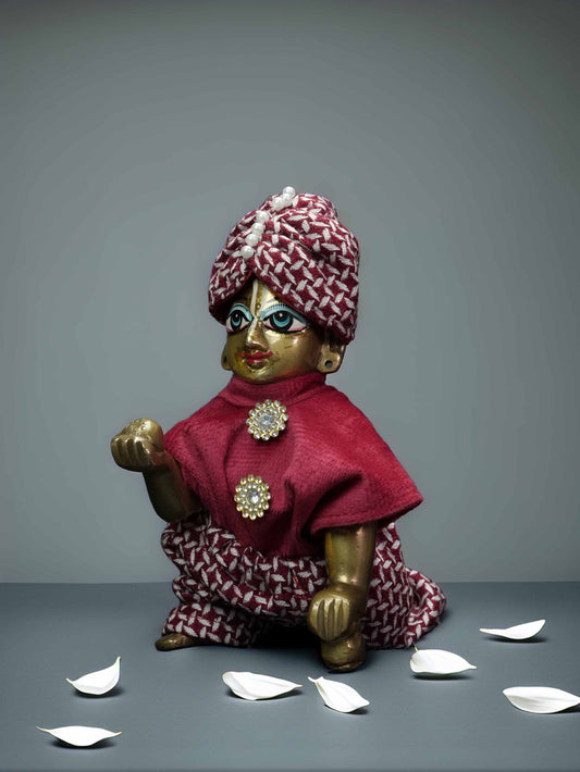 mehrang coat jacket winter dress ladoo dresses laddu gopal dress thakurji kanha ji bal om poshak mathura online best