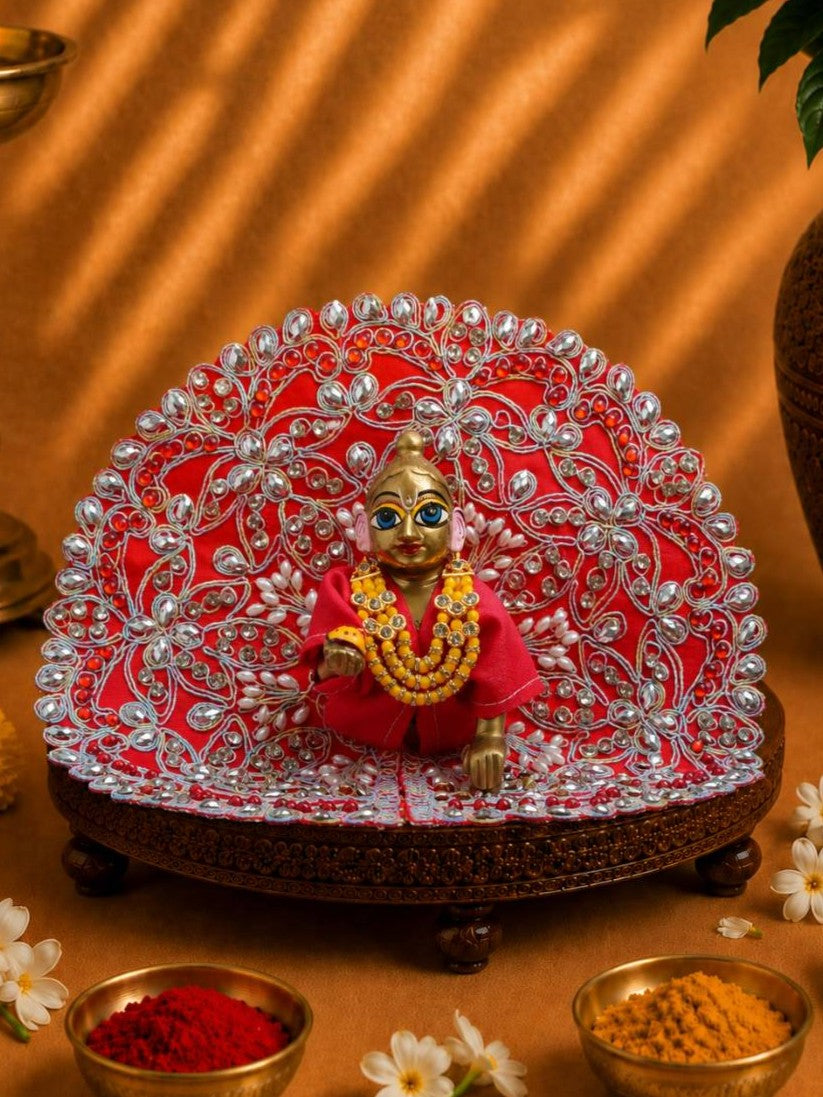 moti mala y Laddu Gopal Dresses Online in India Winter Dress for Poshak Thakurji Kanha Ji Accessories Dhoti Kurta Set Pajama Aasan Janmashtami Special Summer Shringar Fancy Jacket Premium Festival Bistar Combo om poshak kanha thakurji bal lala lalla ladoo