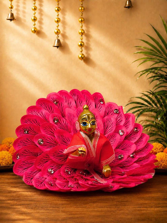 pankhari pi Laddu Gopal Dresses Online in India Winter Dress for Poshak Thakurji Kanha Ji Accessories Dhoti Kurta Set Pajama Aasan Janmashtami Special Summer Shringar Fancy Jacket Premium Festival Bistar Combo om poshak kanha thakurji bal lala lalla ladoo