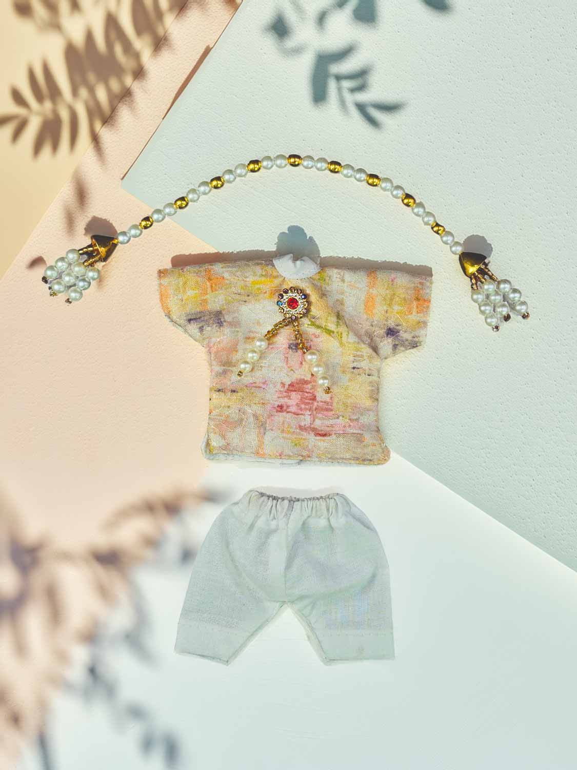 pastel kurta pajama poshak dress laddu gopal thakurji kanha ji bal om poshak mathura online best