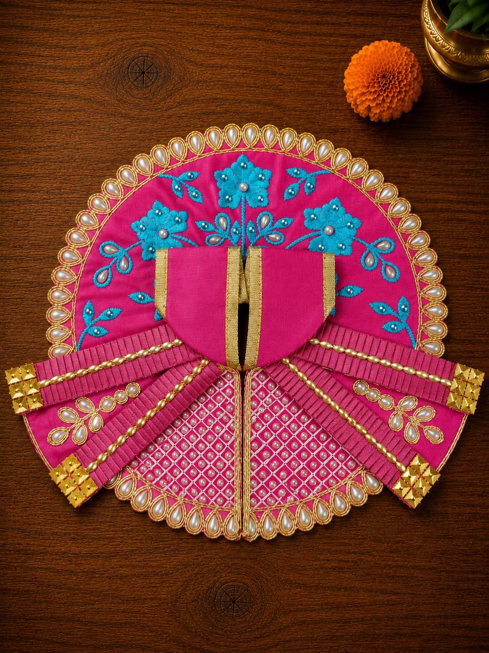 patrika fancy pu Laddu Gopal Dresses Online in India Winter Dress for Poshak Thakurji Kanha Ji Accessories Dhoti Kurta Set Pajama Aasan Janmashtami Special Summer Shringar Fancy Jacket Premium Festival Bistar Combo om poshak kanha thakurji bal lala lalla ladoo