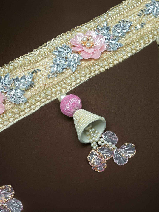 pearl toran Bandanwal Bandhanwar Toranwar diwali dress ladoo dresses laddu gopal dress thakurji kanha ji bal om poshak mathura online best mandir decoration home 40 inch