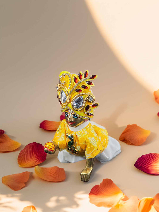 peet dhoti kurta dress dresses laddu gopal thakurji kanha ji bal om poshak mathura online best