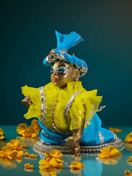 radiance y fancy dress poshak dresses laddu gopal thakurji kanha ji bal om poshak mathura online best