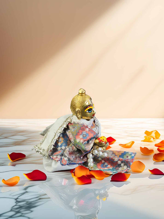 ranglok dhoti kurta dress laddu gopal thakurji kanha ji bal om poshak mathura online best