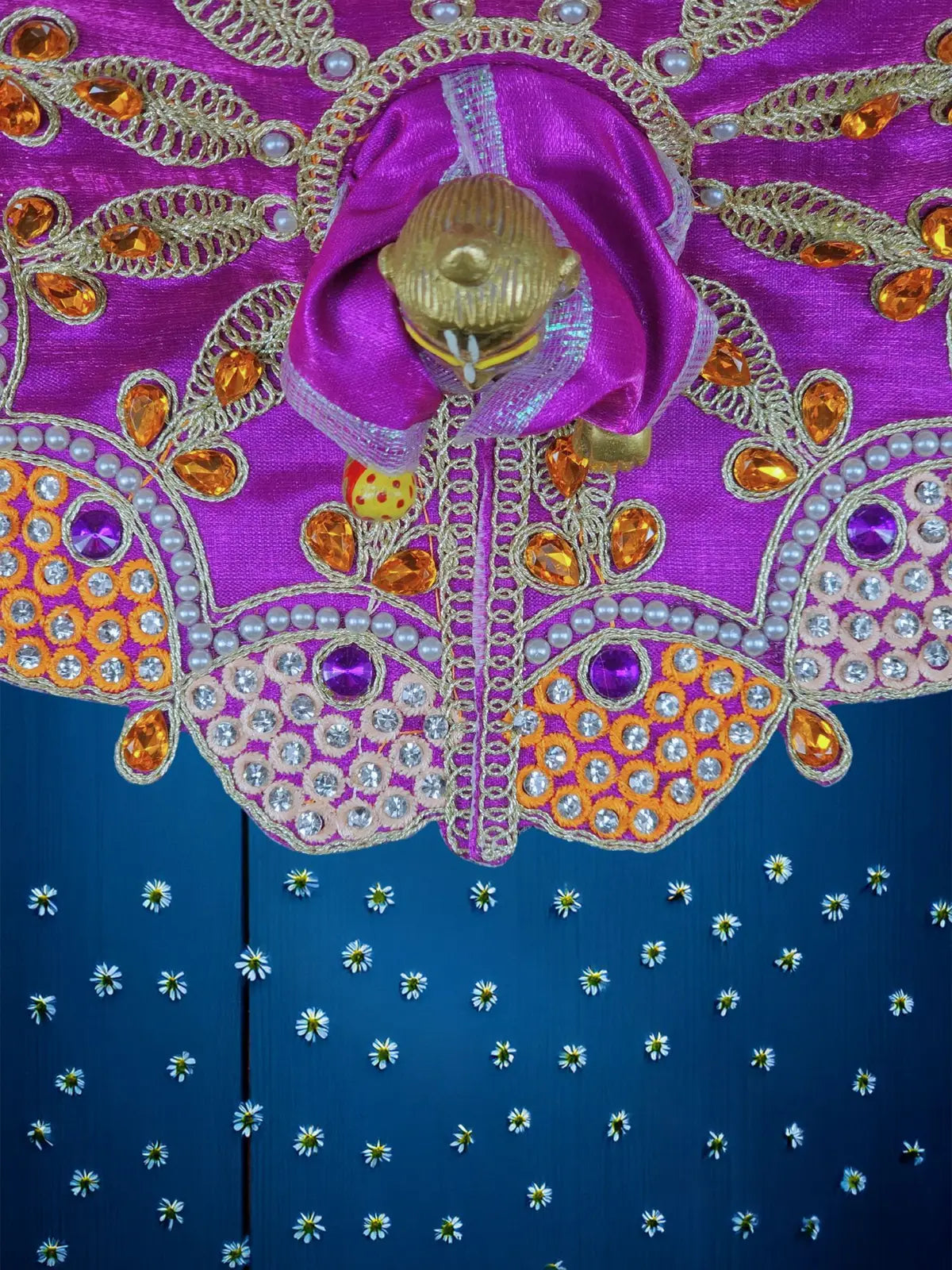 vaibhav lav dresses laddu gopal thakurji kanha ji bal om poshak mathura online best Janmashtami