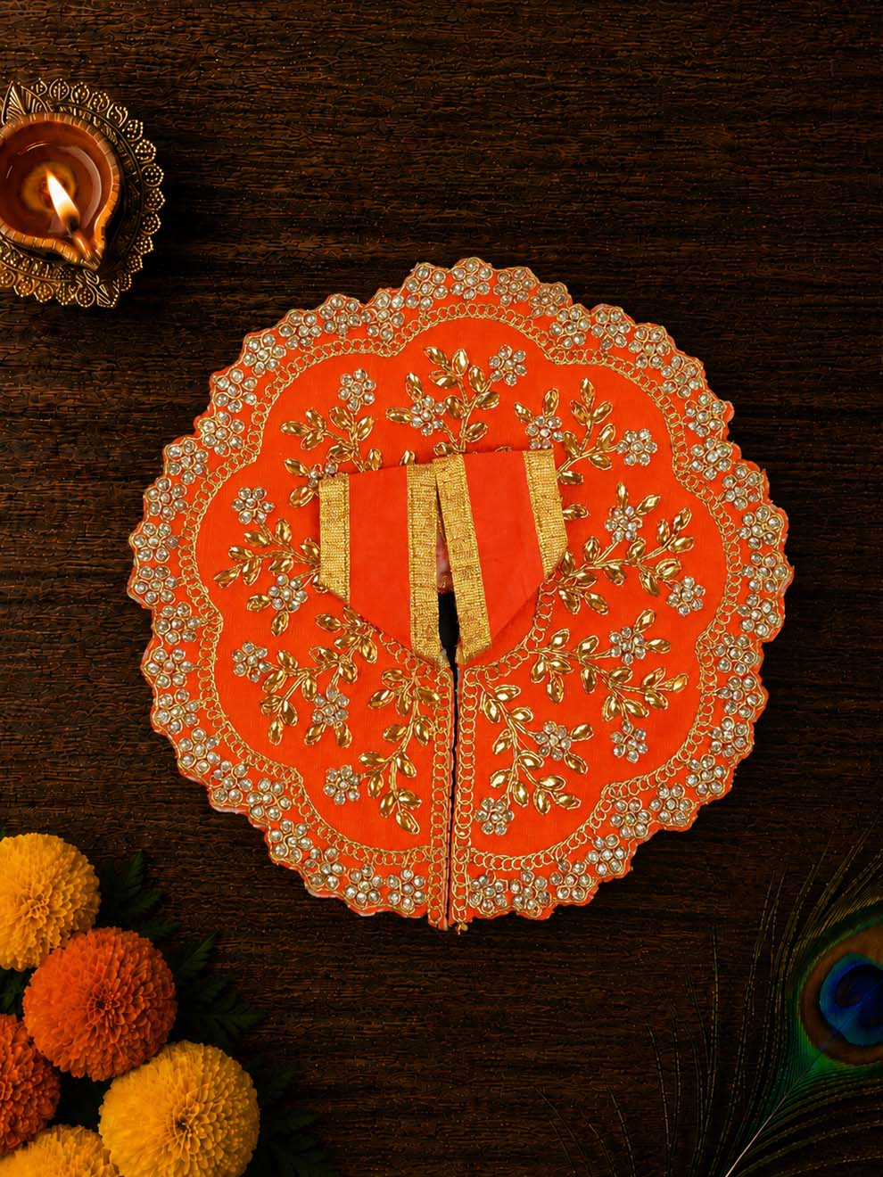 vallari fancy o Laddu Gopal Dresses Online in India Winter Dress for Poshak Thakurji Kanha Ji Accessories Dhoti Kurta Set Pajama Aasan Janmashtami Special Summer Shringar Fancy Jacket Premium Festival Bistar Combo om poshak kanha thakurji bal lala lalla ladoo