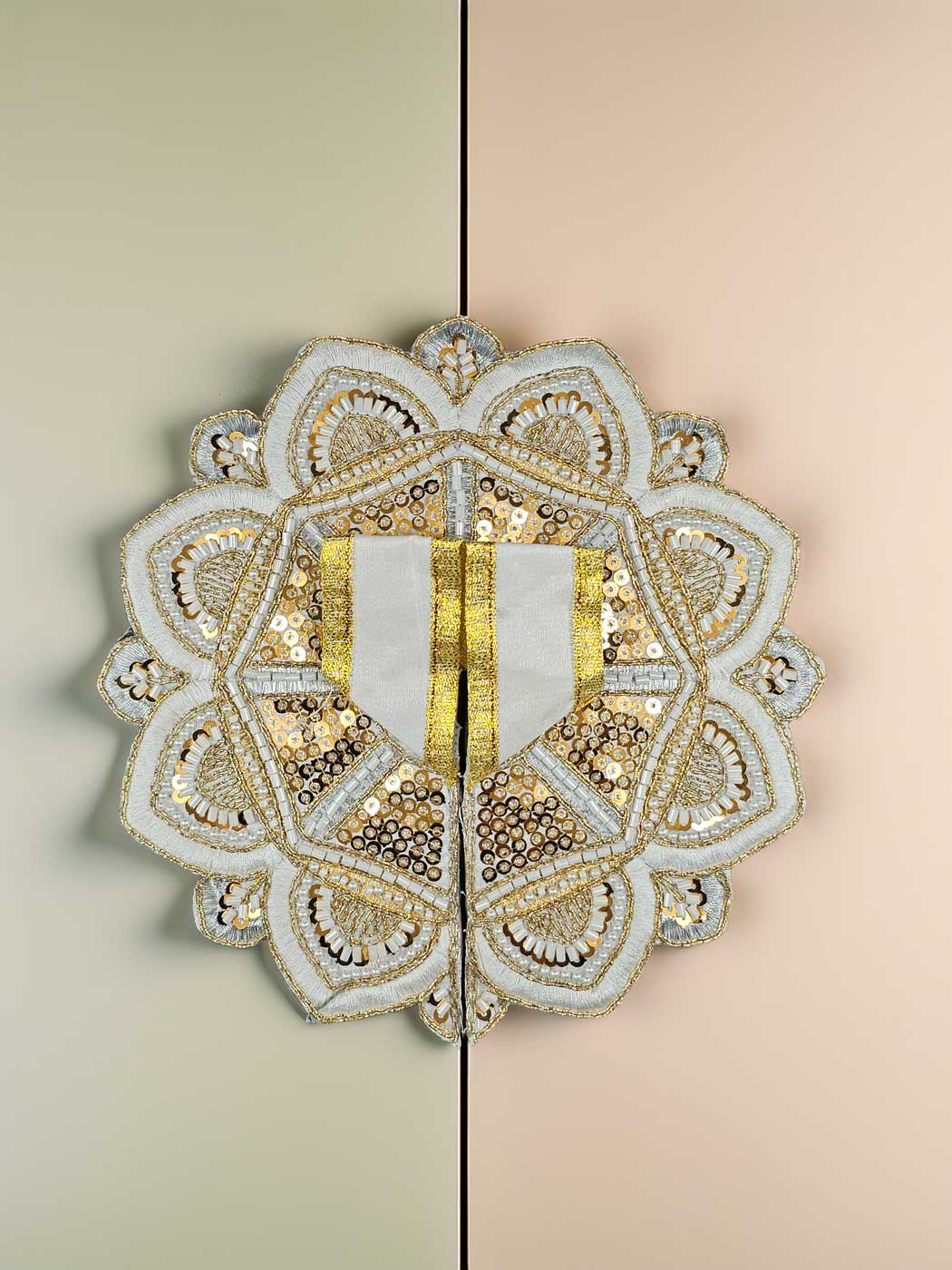 white sudha jyoti braj holi sharad purnima Diwali Janmashtami dress ladoo dresses laddu gopal dress thakurji kanha ji bal om poshak mathura online best mandir wholesaler manufacturer