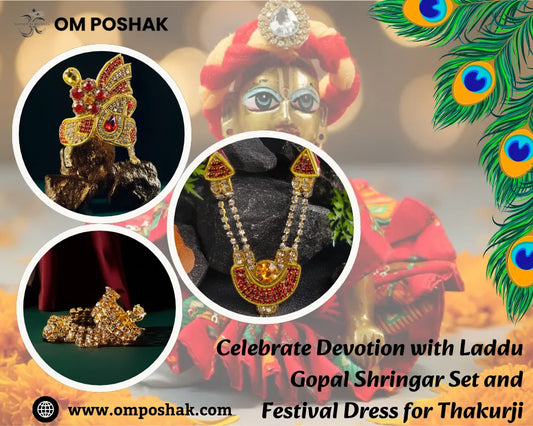  Laddu Gopal Shringar Set