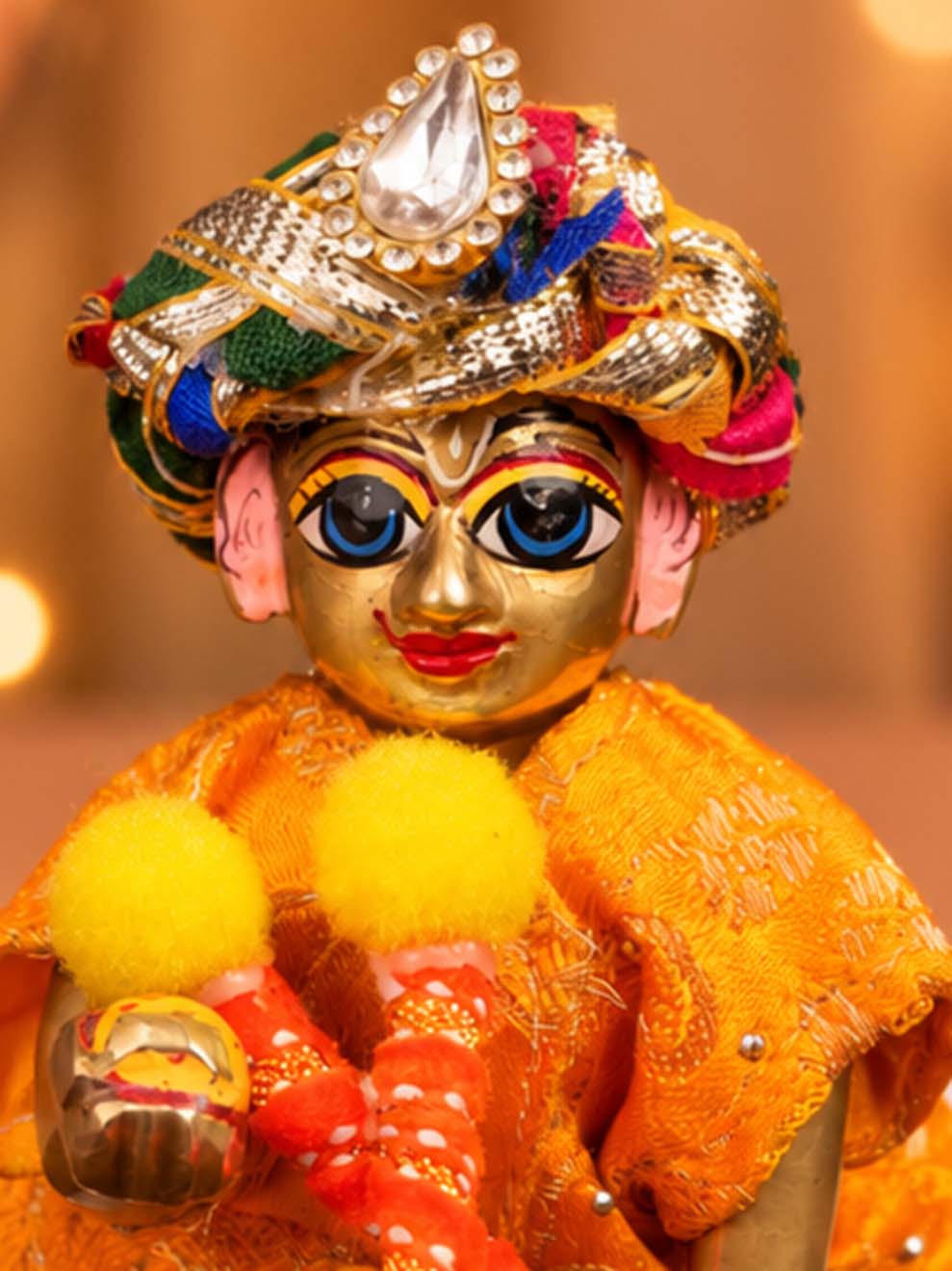 Garba Vaibhav Jacket Set with Dandiya For Kanha Ji — product image 2