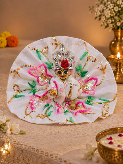 best Mathura wholesale manufacturer Laddu Gopal Dresses Online in India Winter Dress for Poshak Thakurji Kanha Ji Accessories Dhoti Kurta Set Pajama Aasan Janmashtami Special Summer Shringar Fancy Jacket Premium Festival Bistar Combo om poshak kanha thakurji bal lala lalla ladoo sharad purnima