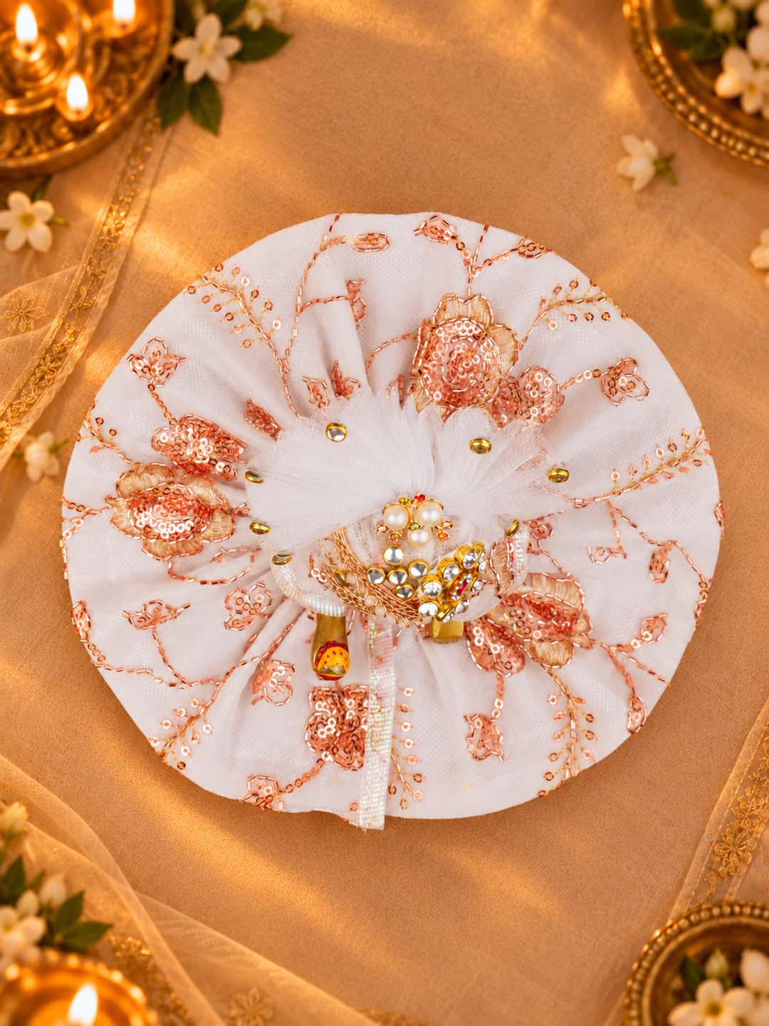 Hemjyotsna Sharad Purnima Special Classic Thakurji Poshak — product image 3