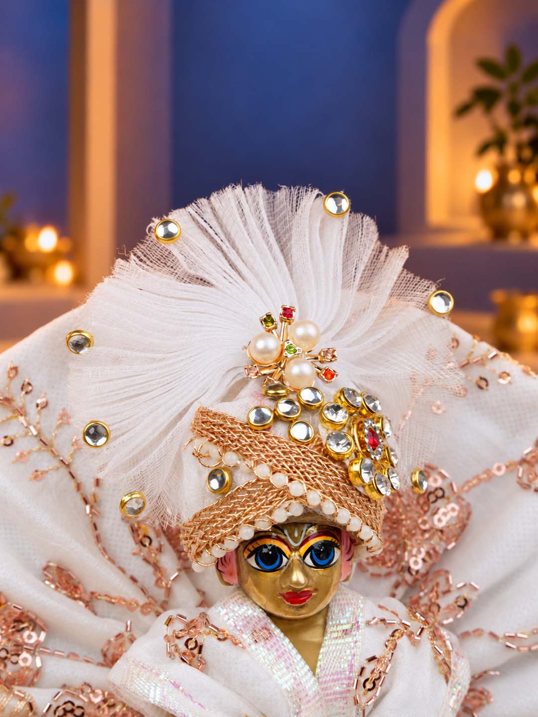 Hemjyotsna Sharad Purnima Special Classic Thakurji Poshak — product image 2