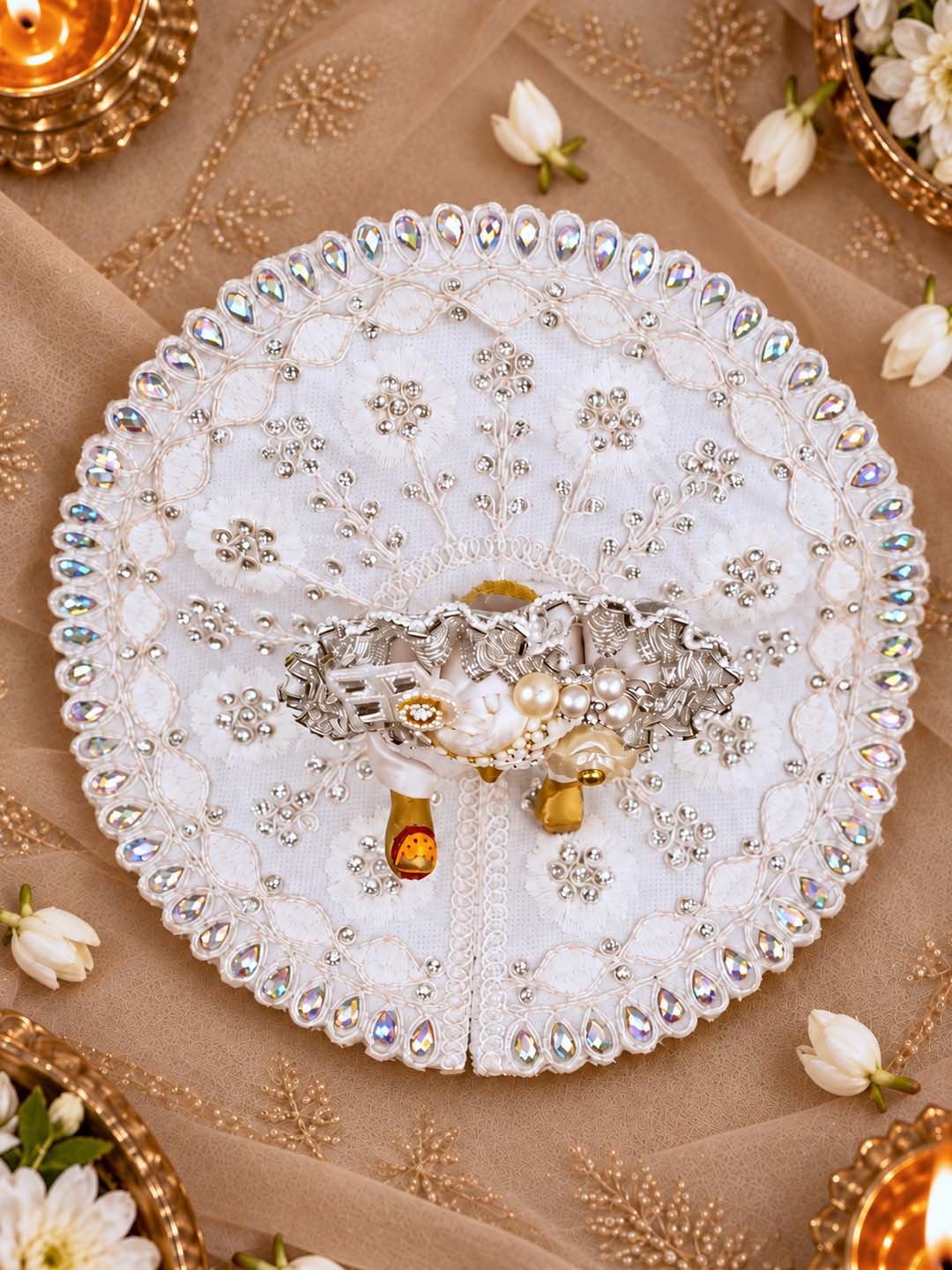 Induprabha Fancy Poshak | Laddu Gopal Gol Dress — product image 5