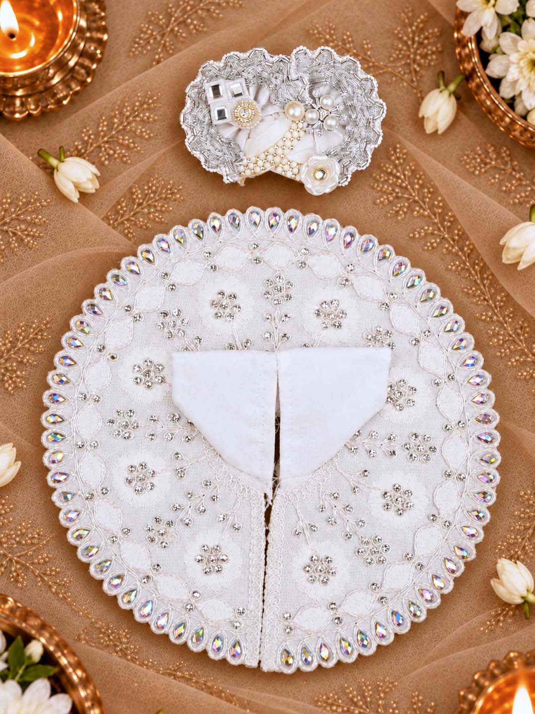 best Mathura wholesale manufacturer Laddu Gopal Dresses Online in India Winter Dress for Poshak Thakurji Kanha Ji Accessories Dhoti Kurta Set Pajama Aasan Janmashtami Special Summer Shringar Fancy Jacket Premium Festival Bistar Combo om poshak kanha thakurji bal lala lalla ladoo sharad Purnima 