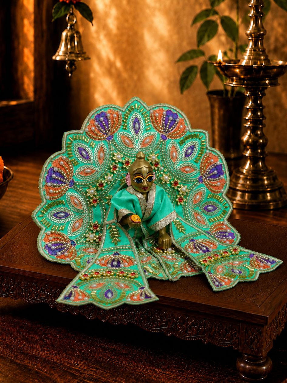 best Mathura wholesale manufacturer Laddu Gopal Dresses Online in India Winter Dress for Poshak Thakurji Kanha Ji Accessories Dhoti Kurta Set Pajama Aasan Janmashtami Special Summer Shringar Fancy Jacket Premium Festival Bistar Combo om poshak kanha thakurji bal lala lalla ladoo