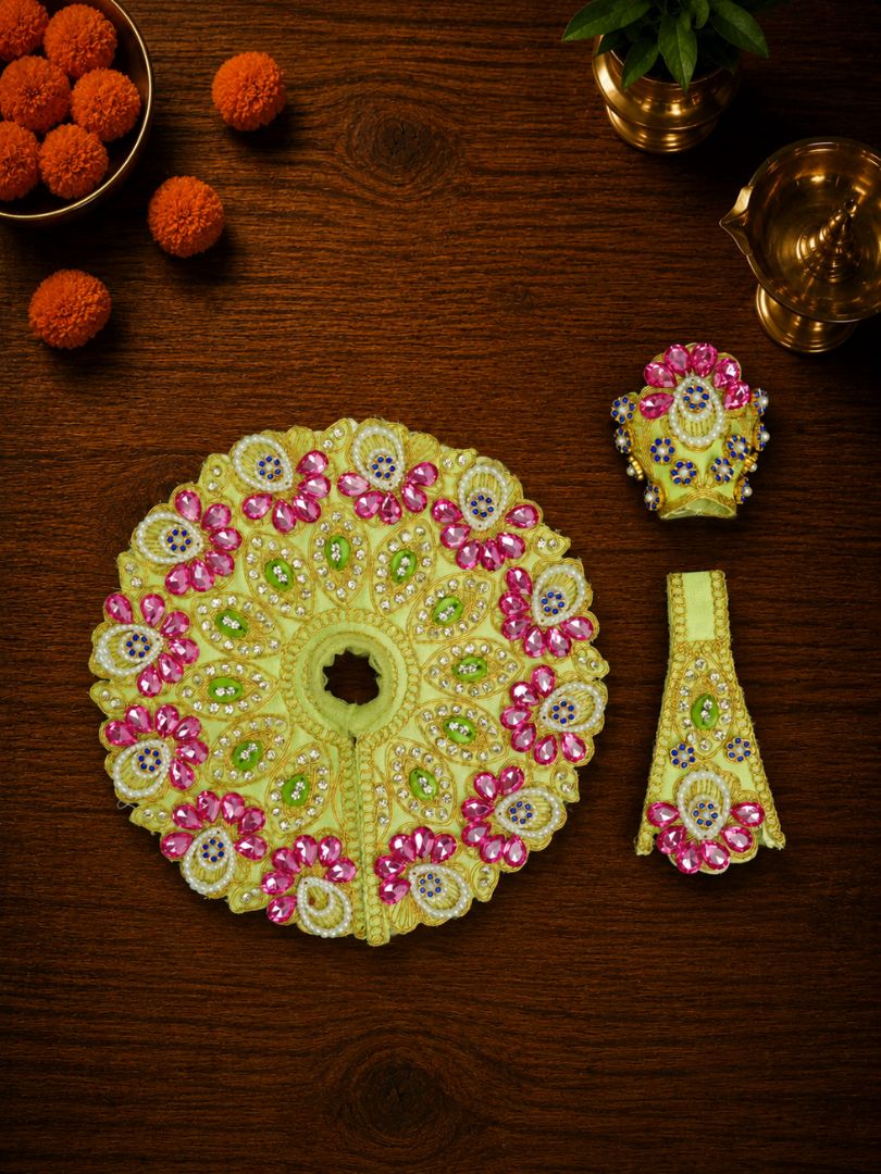 best Mathura wholesale manufacturer Laddu Gopal Dresses Online in India Winter Dress for Poshak Thakurji Kanha Ji Accessories Dhoti Kurta Set Pajama Aasan Janmashtami Special Summer Shringar Fancy Jacket Premium Festival Bistar Combo om poshak kanha thakurji bal lala lalla ladoo