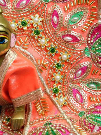 best Mathura wholesale manufacturer Laddu Gopal Dresses Online in India Winter Dress for Poshak Thakurji Kanha Ji Accessories Dhoti Kurta Set Pajama Aasan Janmashtami Special Summer Shringar Fancy Jacket Premium Festival Bistar Combo om poshak kanha thakurji bal lala lalla ladoo