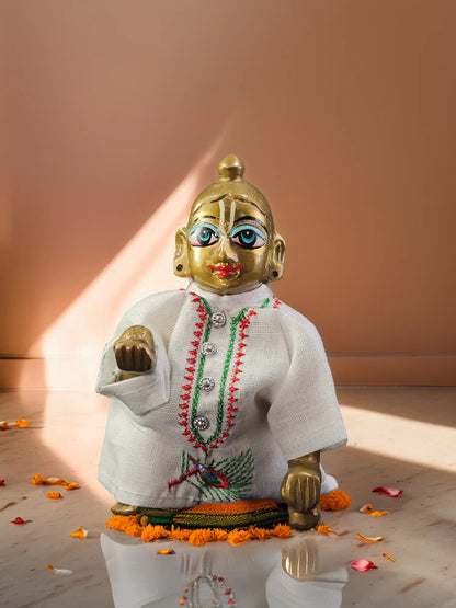 11 mini combo dresses laddu gopal thakurji kanha ji bal om poshak mathura online best Janmashtami for dress