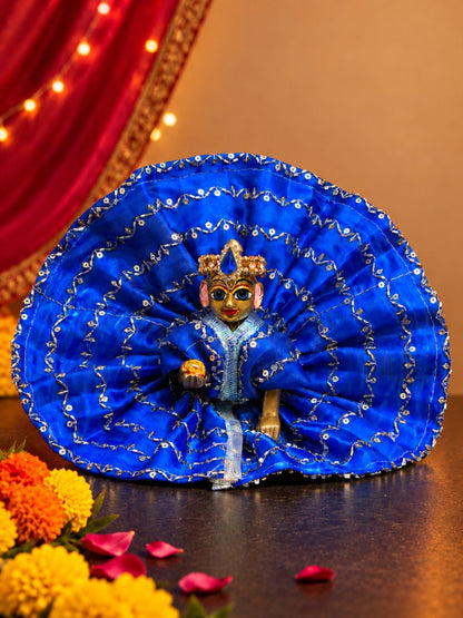 Raasneel Royal Blue Laddu Gopal Navratri Gol Poshak