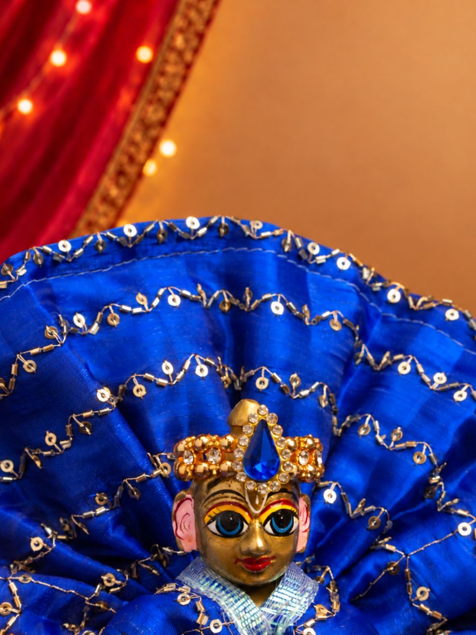 Raasneel Royal Blue Laddu Gopal Navratri Gol Poshak