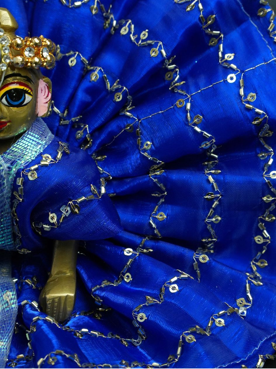 Raasneel Royal Blue Laddu Gopal Navratri Gol Poshak